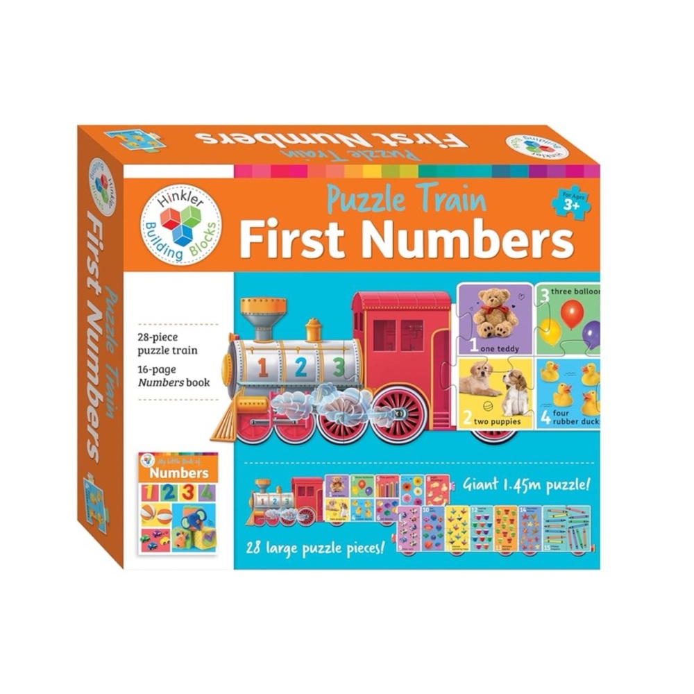 Hinkler Building Blocks 28 Piece Train First Number Toddler Toddler Puzzle 3+